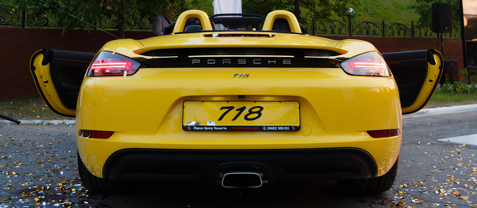Открытие лета! Новый Porsche 718 Boxster. Открытие лета! Новый Porsche 718 Boxster.