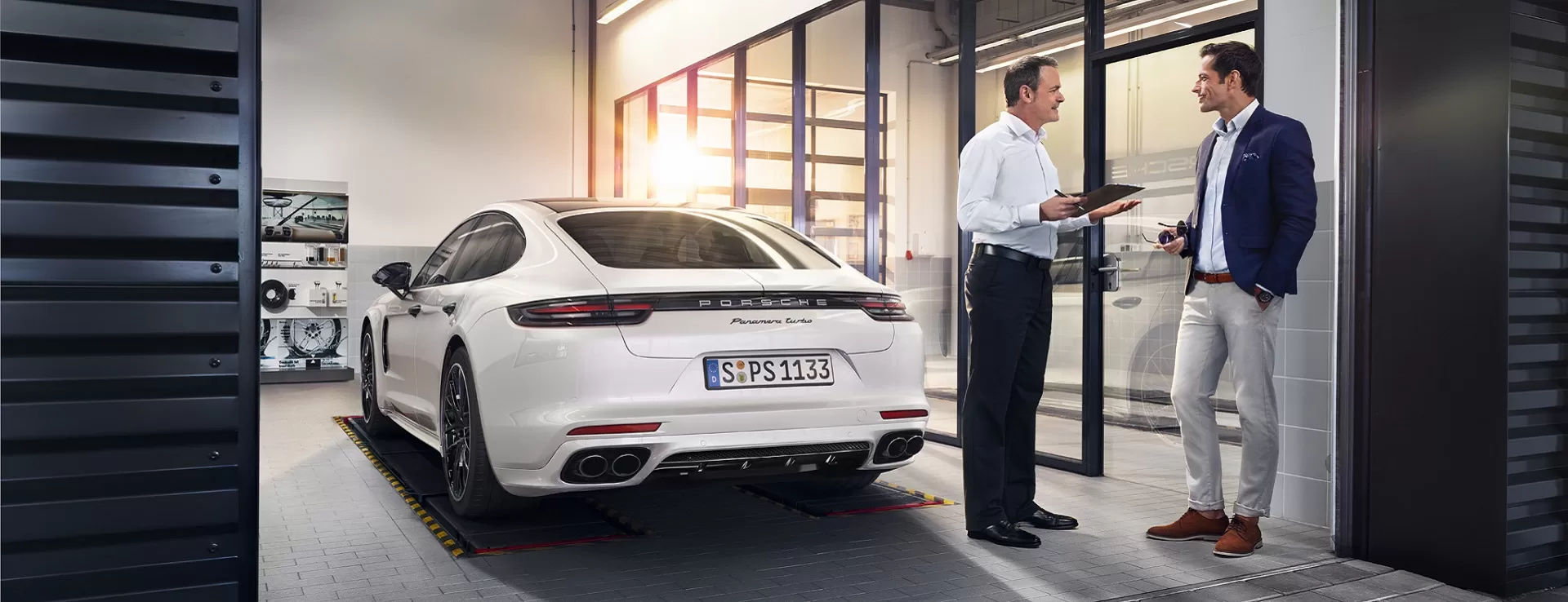 Porsche Live Check - Знакомство с сервисной станцией